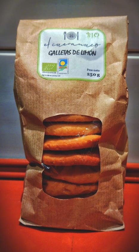 Galletas de avena y algarroba