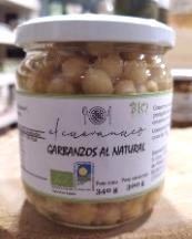 Garbanzos al natural